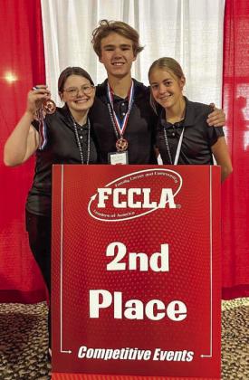 Childress FCCLA team advances to National Leadership Conference