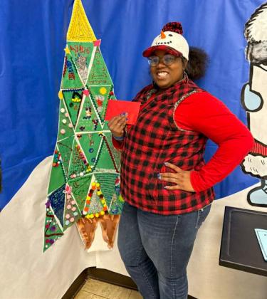 Memphis Independent School District (ISD) staff rings in Christmas, participating in holiday-themed dress-up days, including Holiday Headwear Day, Favorite Christmas Character Day, Christmas Through the Decades Day and Holly Jolly Cheer Day. Photos Courtesy of Memphis ISD