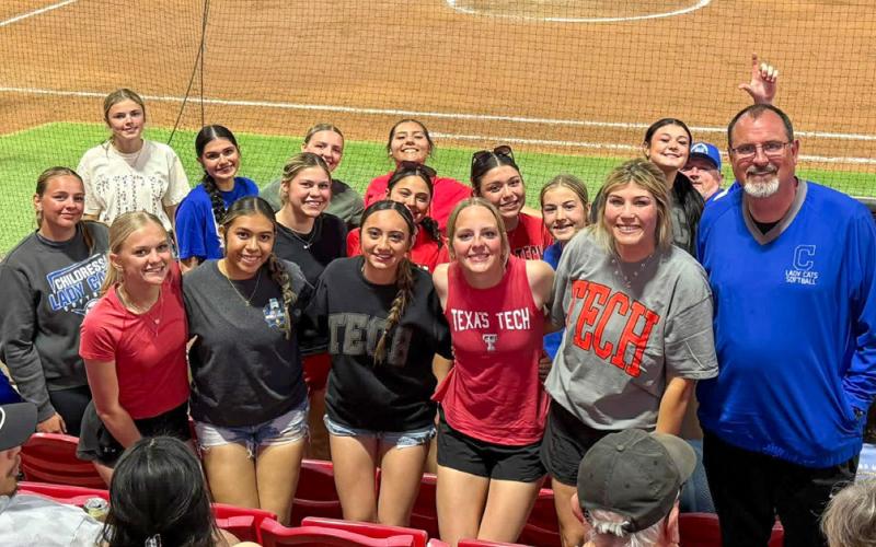 The Childress Lady Cat softball team takes a trip to Rocky Johnson Field in Lubbock, where they watched the Texas Tech Lady Raiders compete in the Jeannine McHaney Memorial Classic. Tech finished with a 6-0 sweep, taking down Abilene Christian University (24-0), North Texas University (10-2, 7-2), Texas A&amp;amp;M University–Corpus Christi (18-0, 24-1) and the University of Detroit Mercy (9-0). Coaches Corner