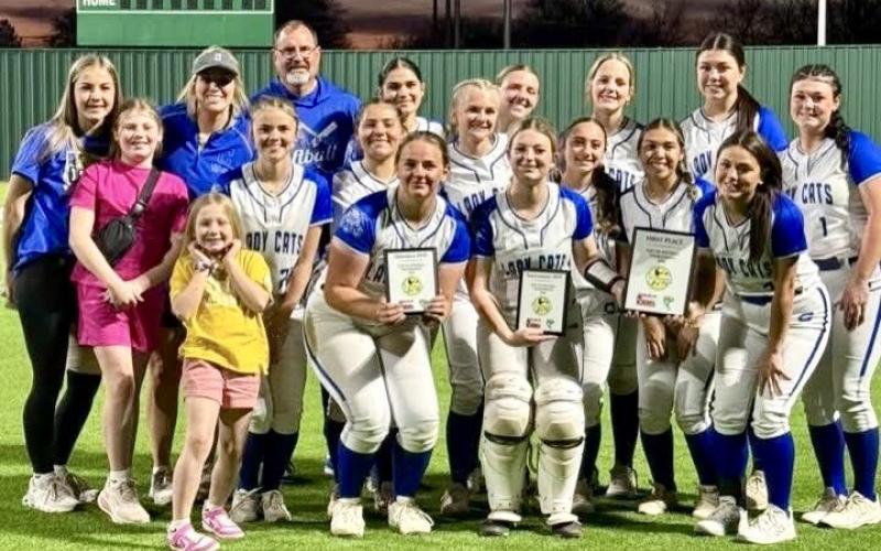 Earning the tournament championship, as well as Tournament Most Valuable Player honors, the Childress Lady Cats go 6-0 at the Floydada Tournament Thursday, Feb. 26-Saturday, Feb. 28. Shelby Parr