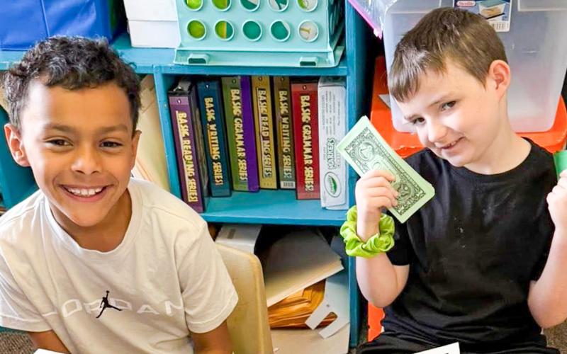 Childress Elementary School students strengthen their literacy skills, engaging in review centers, where students worked together in a fun and supportive environment to encourage critical thinking and build confidence to work towards improving their performance. CHILDRESS ELEMENTARY SCHOOL