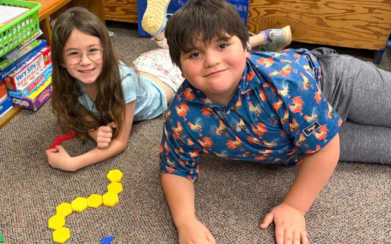 Childress Elementary School students celebrate 120 days of learning