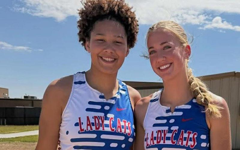Mariah Everage &amp;amp; Marin Boatwright - Shot Put