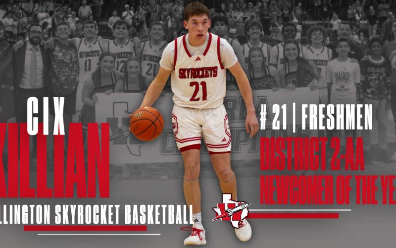 Skyrockets nab all-district honors
