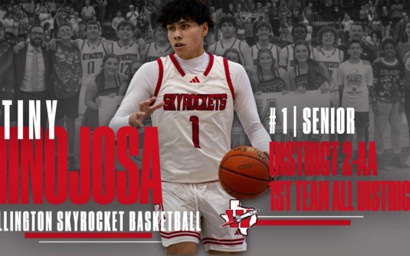 Skyrockets nab all-district honors