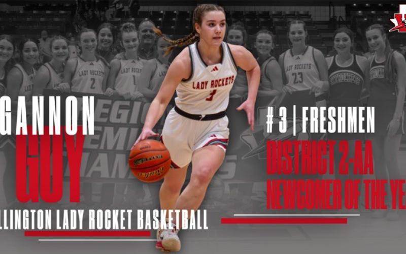 Lady Rockets earn all-district accolades