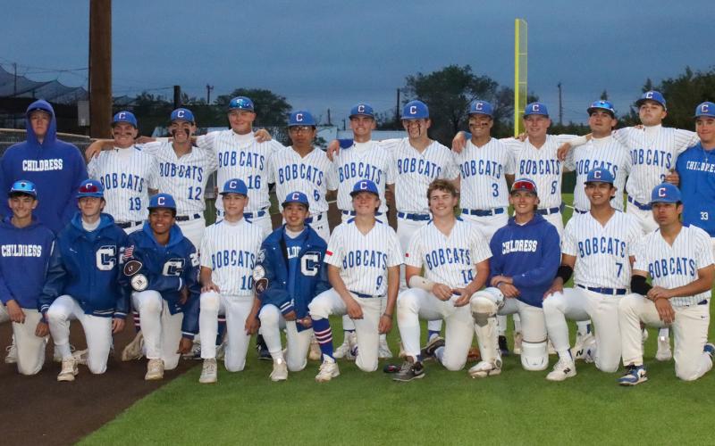 The Childress Bobcats bring home the bi-district championship, winning over Roosevelt in a three-game matchup Wednesday, April 29-Saturday, April 2 in Floydada and Sweetwater. CHILDRESS HIGH SCHOOL YEARBOOK
