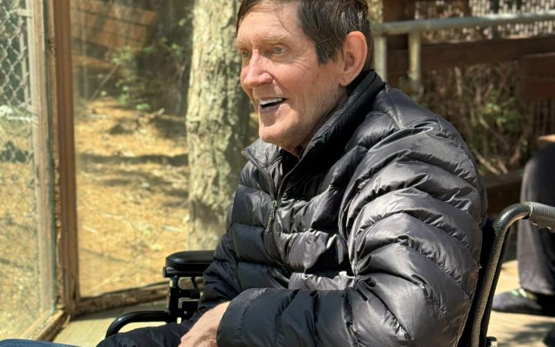 Memphis Convalescent Center residents take a field trip to Amarillo, stopping at Thompson Park for a grilled-hamburger lunch, followed by a trip to the Amarillo Zoo. MEMPHIS CONVALESCENT CENTER