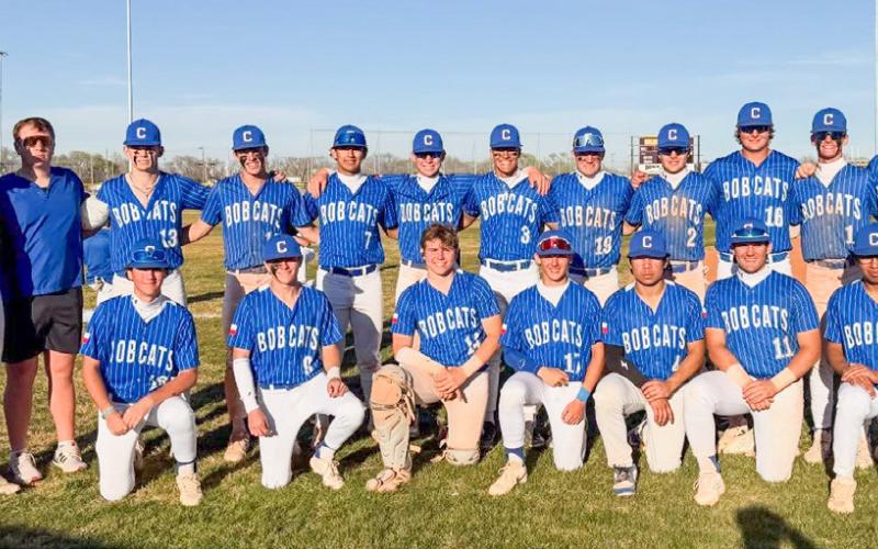 The Childress Bobcats pick up an on-the-road district win over Dalhart Friday, March 13. Childress Bobcat Boosters