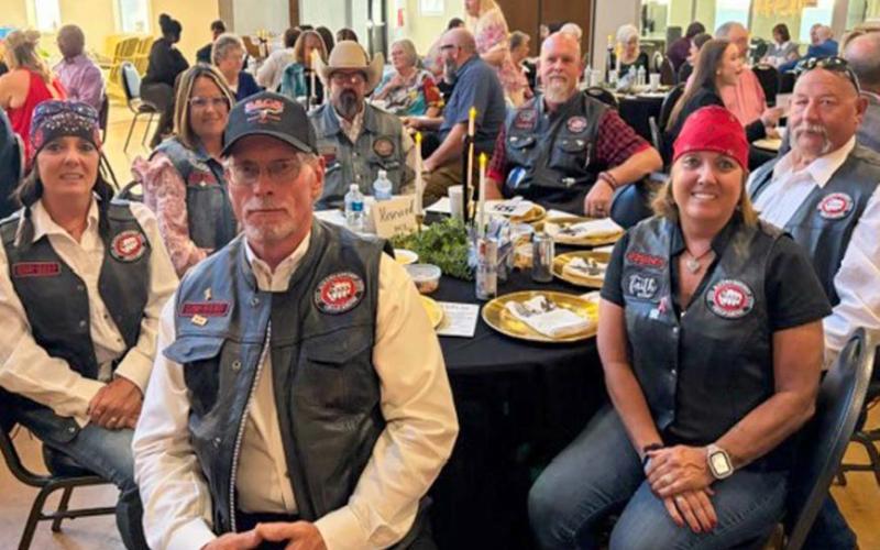 Bikers Against Child Abuse (BACA), of Amarillo, circle up Saturday, May 2 at the 2026 CASA Gala. Supporting the Court Appointed Special Advocates (CASA) of the Rolling Plains, BACA is a charitable worldwide motorcycle organization, working to protect children across 19 countries from dangerous individuals and situations. COURTESY PHOTO