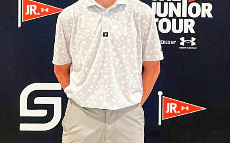 Childress’ Tripp Hunter competes in Junior Under ArmorTour
