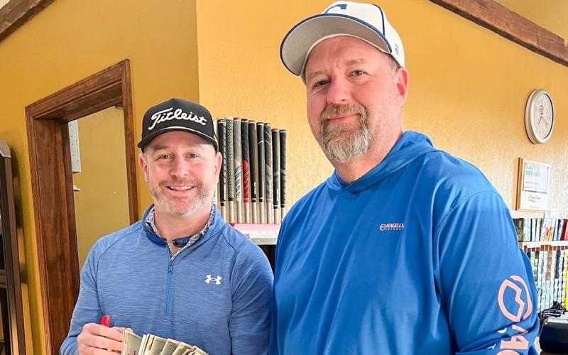 The Childress County Club recently hosted the Fourth Annual Three-Man Tournament, raising funds for three local nonprofit organizations, including Court Appointed Special Advocates (CASA) of the Rolling Plains, Childress Helping Hands and We Can Care, Saturday, May 2-Sunday, May 1 at Stoney Ridge Golf Course. CHILDRESS COUNTRY CLUB