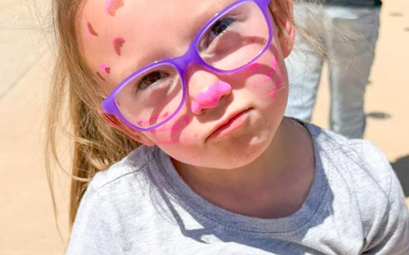 Austin Elementary School students celebrate reaching their Accelerated Reading (AR) goals with a party, including face painting and games, hosted by Memphis High School Family, Career and Community Leaders of America (FCCLA) members. MEMPHIS ISD
