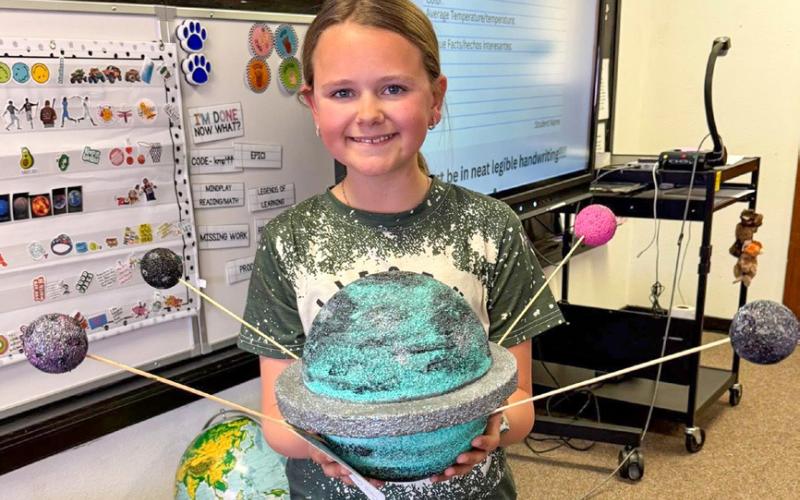 Fifth grade is out of this world