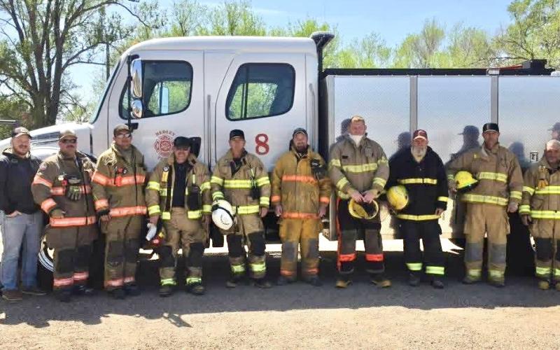 Local VFDs team up for SCBA training