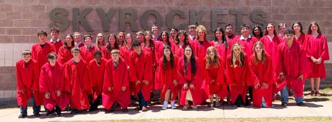 Firecrackers receive diplomas