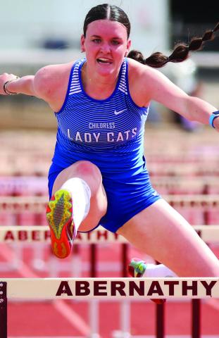 Childress athletes compete at UIL 3A  Area 1-2 Track Meet