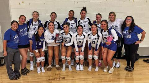Lady Cats secure silver at Burkburnett Tournament