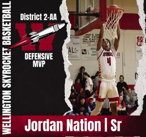 Skyrockets accept all-district accolades