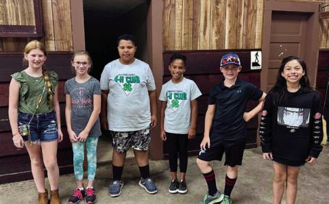 Childress County 4-H elects new officers, announces poster contest winners