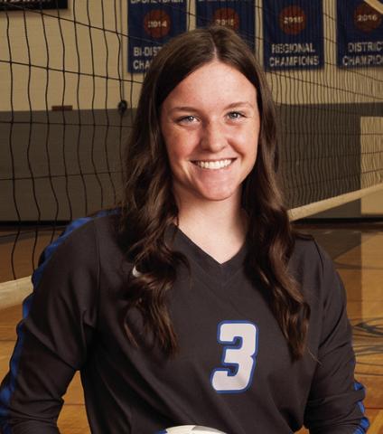 Corbin Daniel, Senior, Academic All-State Selection, All-District Honorable Mention