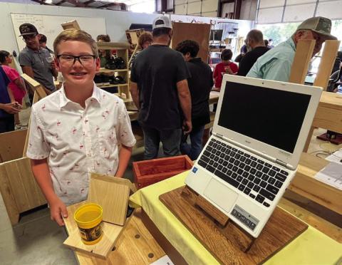 Students highlight woodworking talents at Memphis ISD Career Center Expo