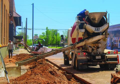Work begins on Downtown Revitalization in Childress