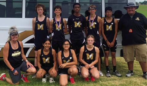 Memphis High School and Memphis Middle School cross country competitors take on the Wheeler Invitational Saturday, Sept. 24 at Tom Britt Memorial Park. Photo Courtesy of Memphis ISD