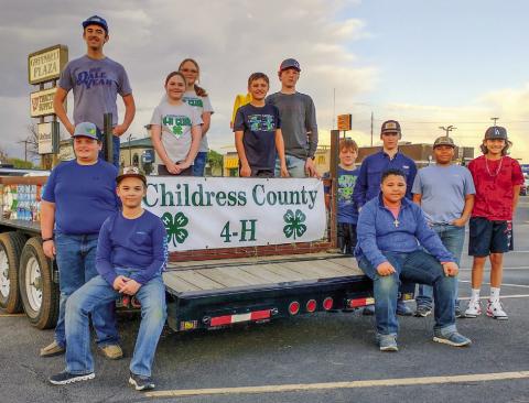 Childress County 4-H Shooting Sports Club extends helping hand to wildfire victims