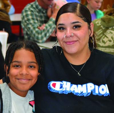 Sparklers experience ‘Eat Lunch with your Child Day’