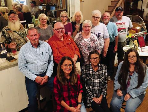 Collingsworth County Museum Board of Directors assemble at annual meeting