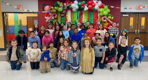 Thirty-eight Austin Elementary School students recently compete in the district UIL Academic meet Friday, Dec. 12 in Wellington, bringing home a third-place overall medal in addition to many individual medals and ribbons. Memphis ISD