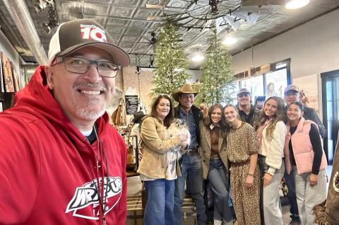 New Channel 10’s Ruben on the Road features 1930 Remnant, a local retail concept store by STS Ranchwear owners Stran and Jennifer Smith. “Thank you, 1930 Remnant, for letting me come out and visit you guys,” Ruben on the Road’s Ruben Flores said. “Keep you the great work in Childress.” To watch “Ruben on the Road: Childress business proud to keep roots in the Texas Panhandle,” visit newschan- nel10. com. Ruben on the Road