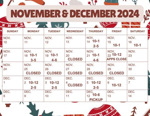 Thursday, Nov. 14 marked the first official application day for Childress County Christmas Sharing. Graphics Courtesy of Childress County Christmas Sharing