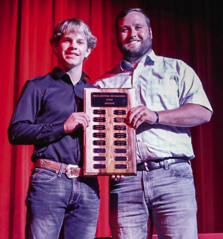 Weinette selected for golf academic all-state