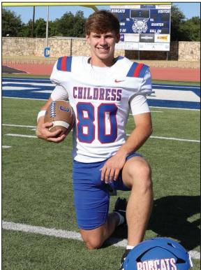 Childress’ Cash Hightower  selected to Amarillo Globeb News’ Week 6 Top Performers