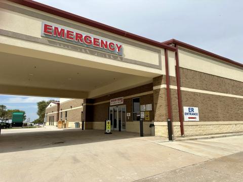 The new entrance to Childress Regional Medical Center’s (CRMC) emergency room is open to the public, CRMC Chief Executive Officer (CEO) Holly Holcomb announced Friday, Aug. 15.  