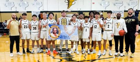 The Memphis Cyclones take the 6th Annual Alicia Berry Memorial Basketball Tournament Championship, defeating San Jacinto for the win. 