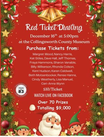 Take a look at the $10 Red Ticket promotion giveaway items and shop local this holiday season.  