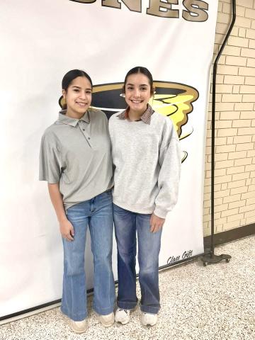 Memphis High School junior Jaelyn Gaxiola and senior Analise Graham are selected to the all-district volleyball team. 
