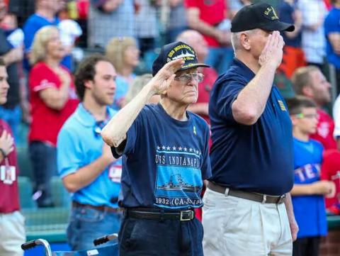The late Cleatus Lebow, World War II veteran and USS Indianapolis survivor, will be honored in a new permanent exhibit at the Texas Panhandle War Memorial Center this weekend, Saturday, Feb. 7, during the museum’s Reflections on Military Service.