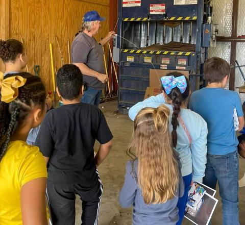 Reduce, reuse, recycle: Austin Elementary GT students visit Memphis Recycling Center