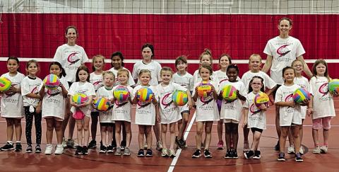 Volleyball enthusiasts hold second annual camp
