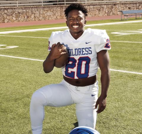 Childress Bobcat senior running back Da’Reon Mathis was recently selected to Press Pass Sports’ Top 10 Texas Panhandle Football Performers, announced Sunday, Oct. 15. Carrying the load for the offense, Mathis rushed for a game-high 162 yards on 16 carries with three touchdowns during the Bobcats’ first District 3-3A Division II win over Tulia Friday, Oct. 13. Statham Photography