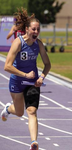 Childress competes in Region 1-3A Track and Field Championships