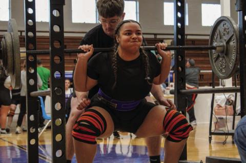 Ladies lift big at Childress Powerlifting Invitational