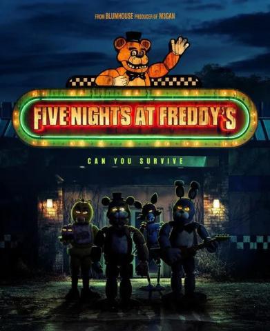 “Five Nights at Freddy’s” will show at the Palace Theater at 7 p.m. Friday, Dec. 29. For Palace Theater text alerts, text “MOVIE” to 323-579-2011. Courtesy Image