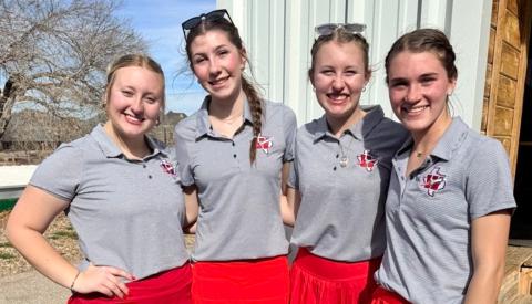 Lady Rocket golfers take third place at Lady Raider Rumble