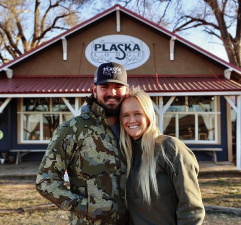Camden and Teresa Packwood take over Plaska Lodge, stepping in for former owner and operator Oren Don Molloy, who founded the lodge in 1997. Plaska Lodge