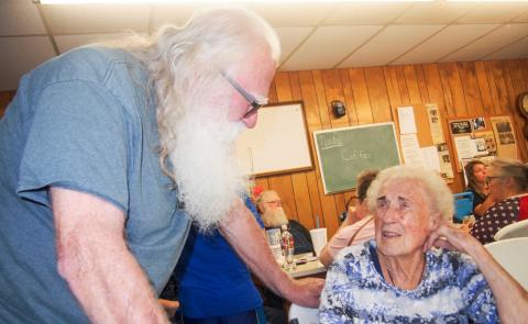 Friends from past reunite at Childress Senior Center